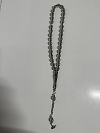 Kedi Gözü Tesbih İpli (Siyah)