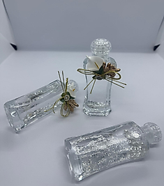50 cc Prenses Cam Kolonya  Kristal Kapaklı Nikah Söz Nişan Mevlüt