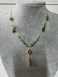 Y Kolye Yeşim Taşlı