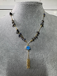 Y Kolye Lapis Taşlı