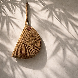 Jüt Moss Clutch Model Hasır