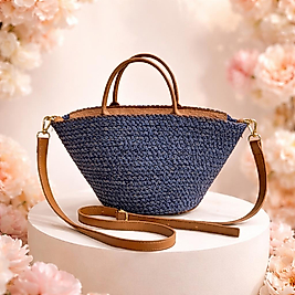 Nerina Hakiki Deri Detaylı Yumuşak Halat Çanta