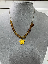 Bahar Sitrin Taşlı Kolye