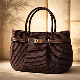 Elise Model Hakiki Deri Detaylı Yumuşak Halat Çanta