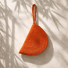 Jüt Moss Clutch Model Turuncu