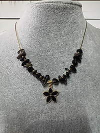 Bahar Oniks Taşlı Kolye