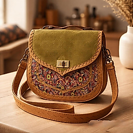 Terme Çanta Oval Kesim Orta Boy Kırmızı