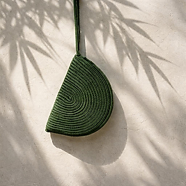 Jüt Moss Clutch Model Yeşil