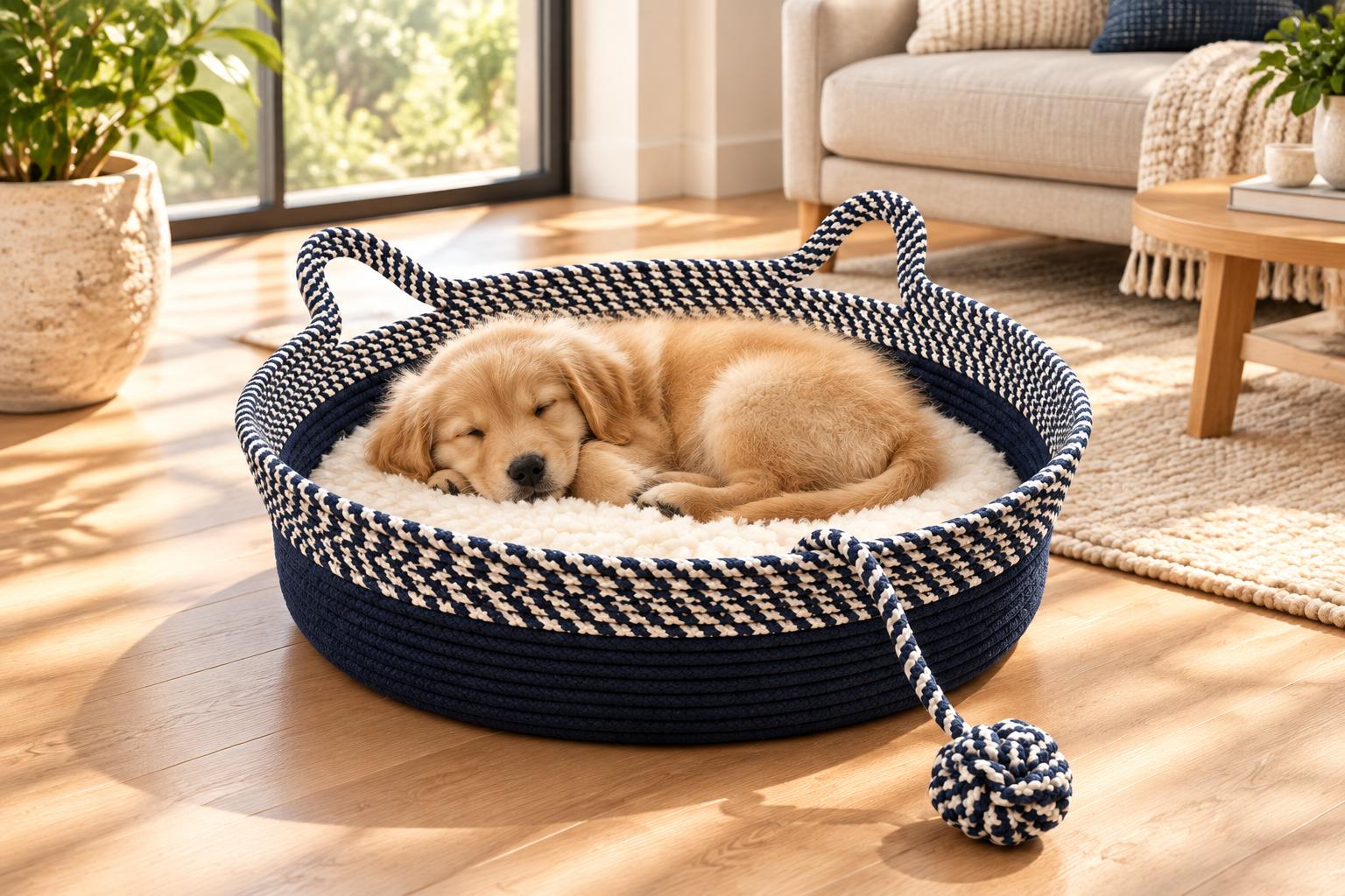 Kedi ve Köpek Yatağı Mavi